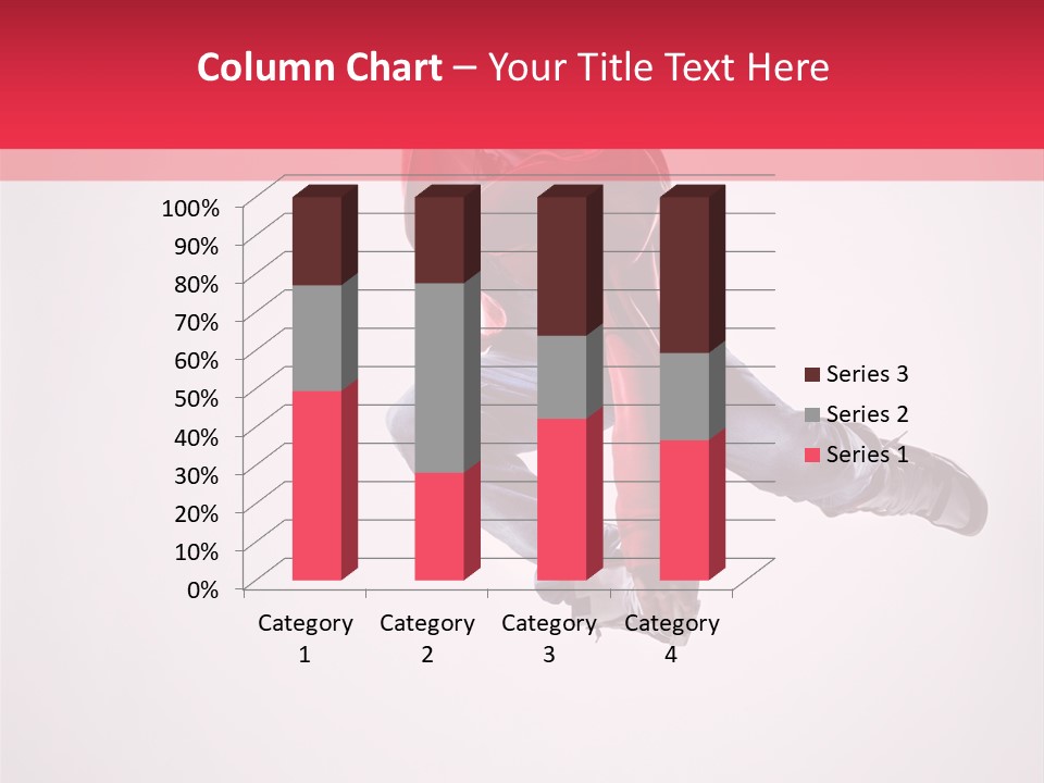 Stretching Performer Dance PowerPoint Template