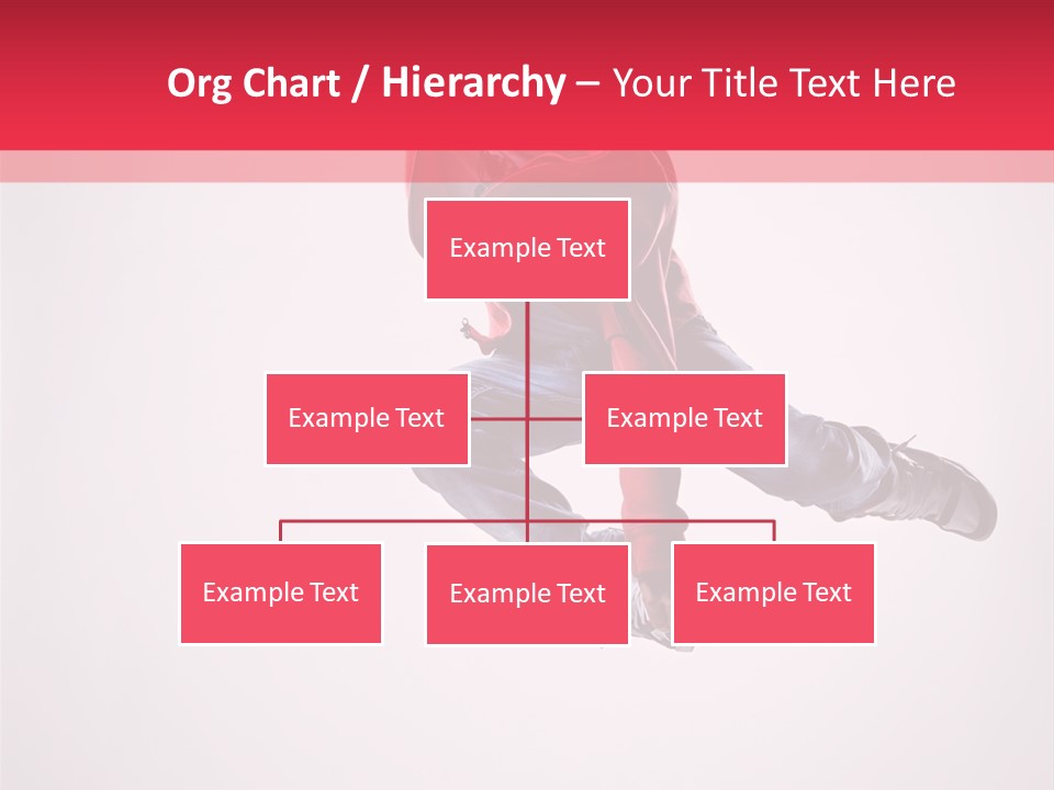 Stretching Performer Dance PowerPoint Template