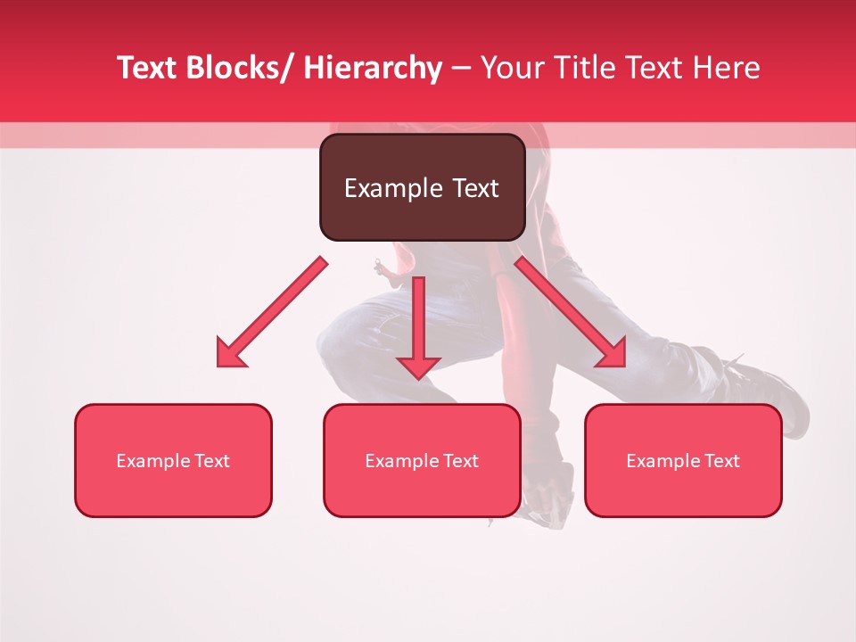 Stretching Performer Dance PowerPoint Template