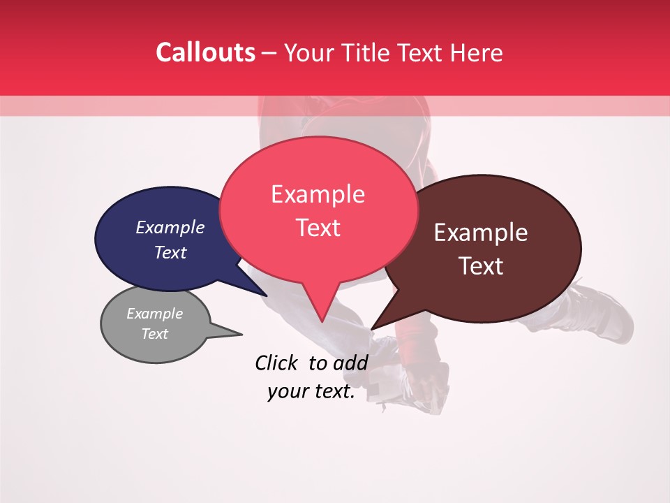 Stretching Performer Dance PowerPoint Template