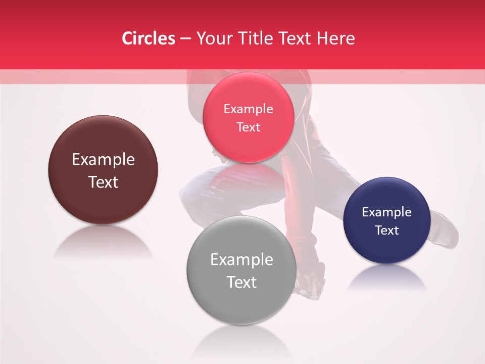 Stretching Performer Dance PowerPoint Template