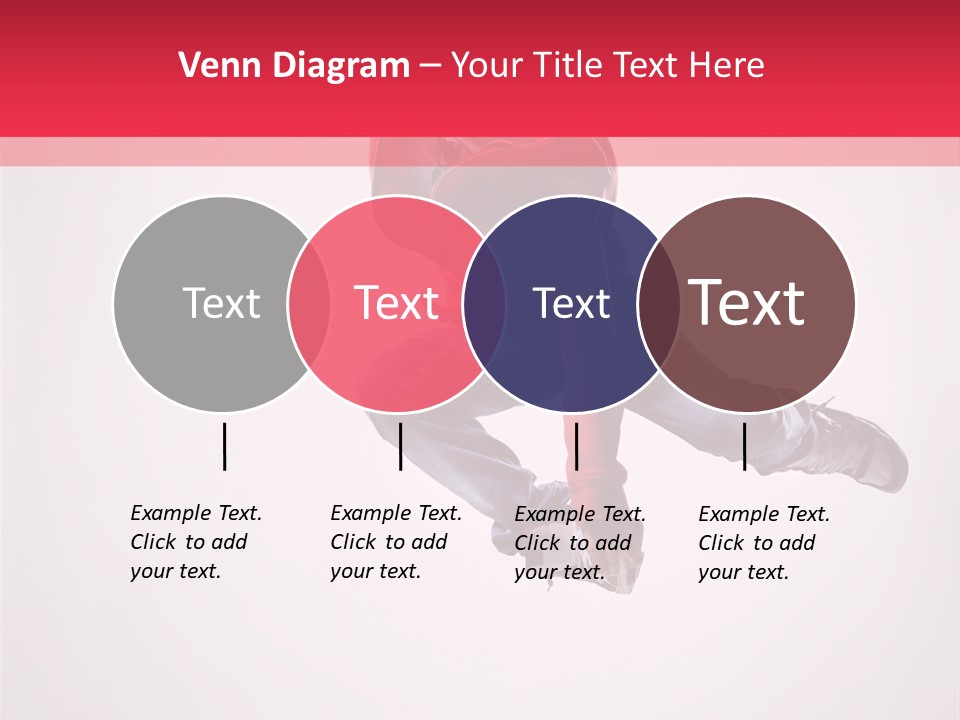 Stretching Performer Dance PowerPoint Template