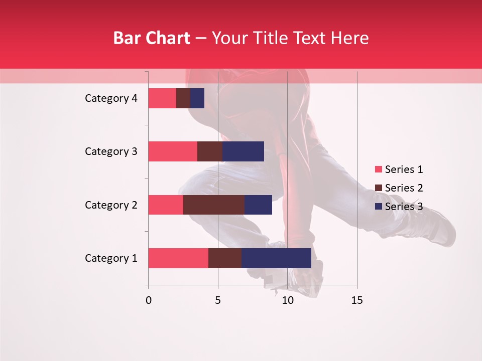 Stretching Performer Dance PowerPoint Template