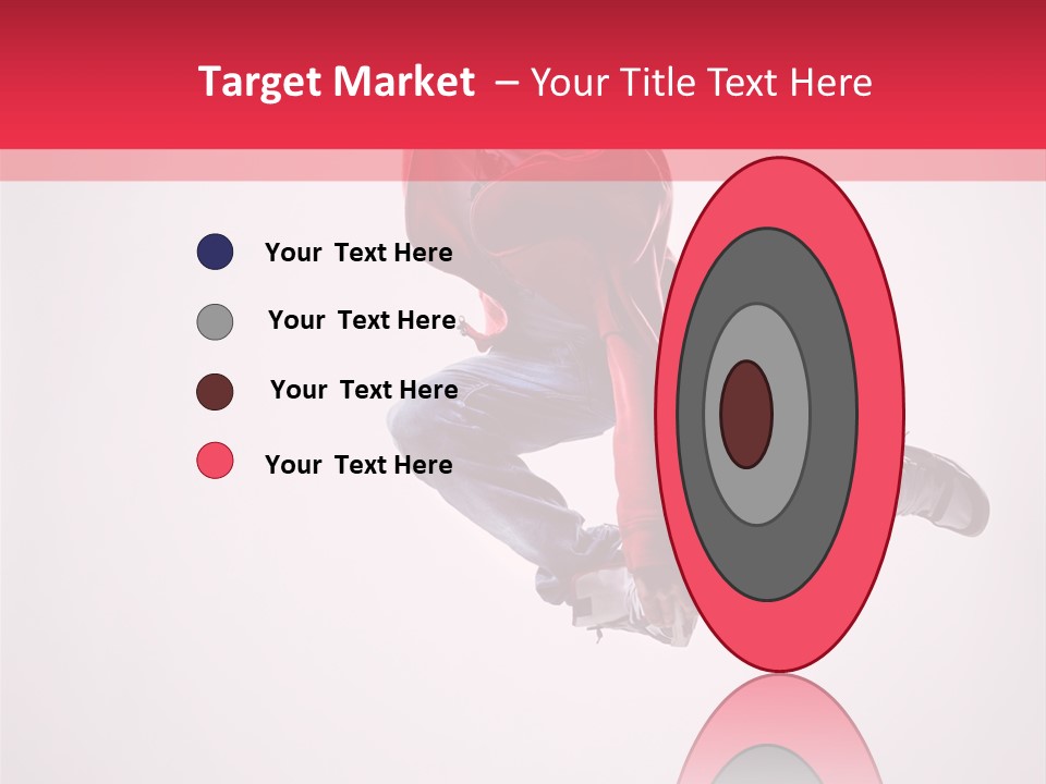 Stretching Performer Dance PowerPoint Template