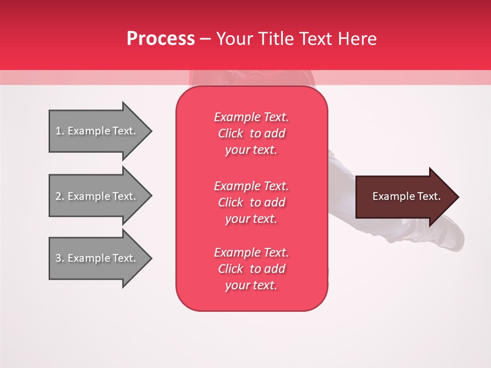 Stretching Performer Dance PowerPoint Template