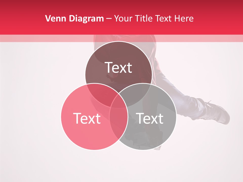 Stretching Performer Dance PowerPoint Template