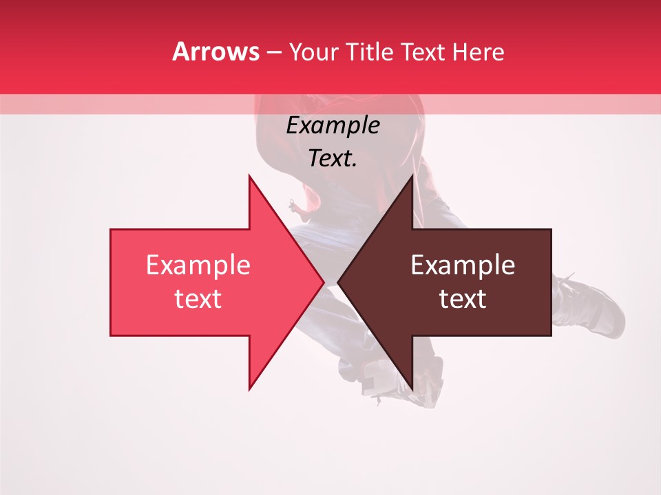 Stretching Performer Dance PowerPoint Template