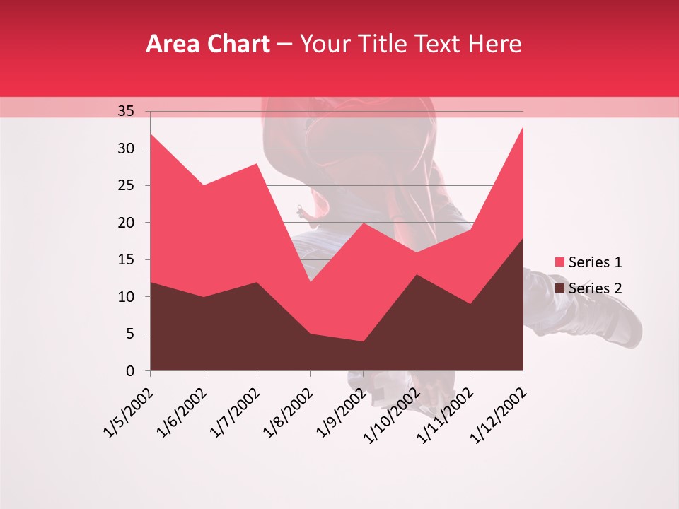 Stretching Performer Dance PowerPoint Template