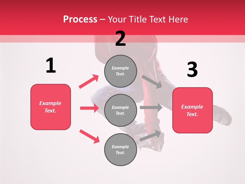 Stretching Performer Dance PowerPoint Template