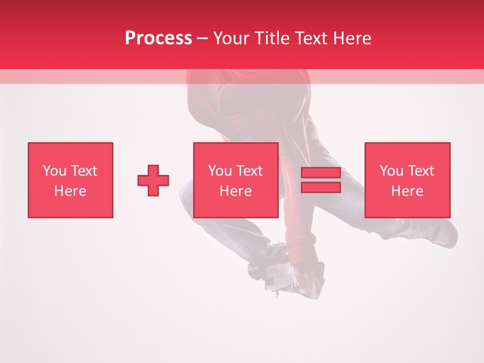 Stretching Performer Dance PowerPoint Template