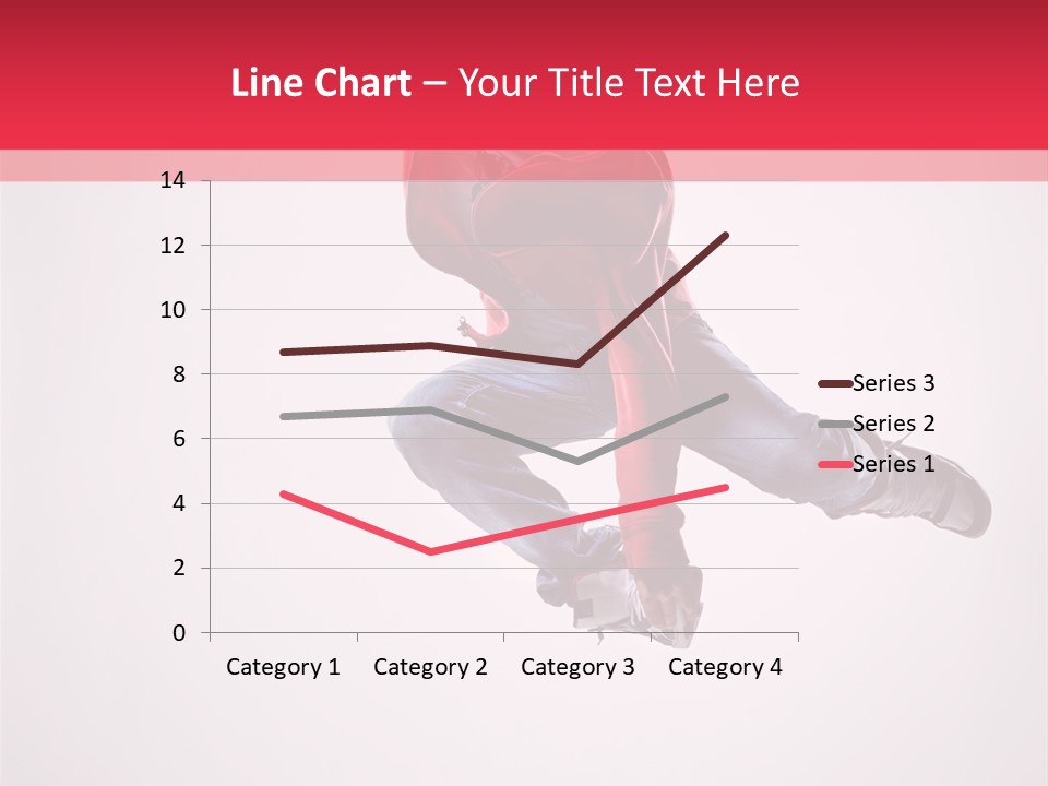 Stretching Performer Dance PowerPoint Template