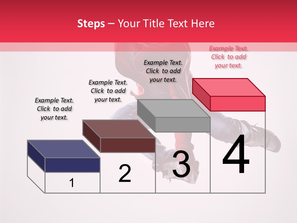 Stretching Performer Dance PowerPoint Template