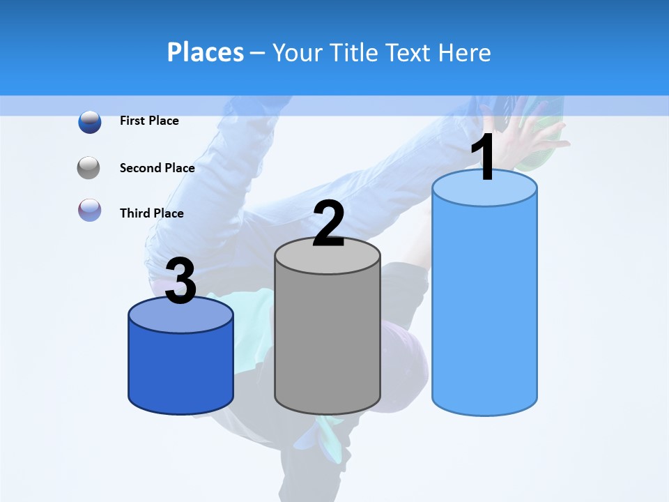 Man Performance Dancer PowerPoint Template