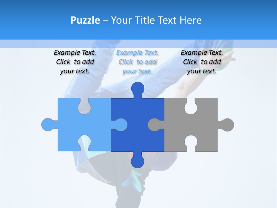 Man Performance Dancer PowerPoint Template