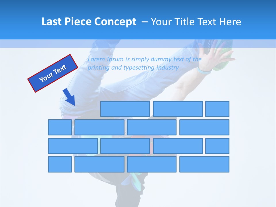 Man Performance Dancer PowerPoint Template
