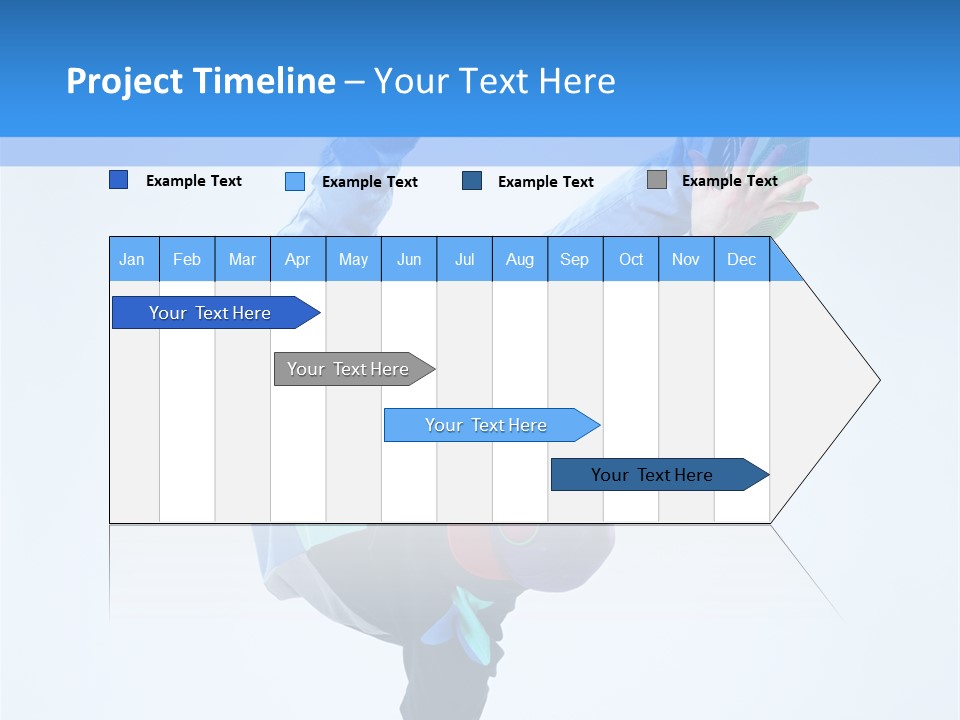 Man Performance Dancer PowerPoint Template