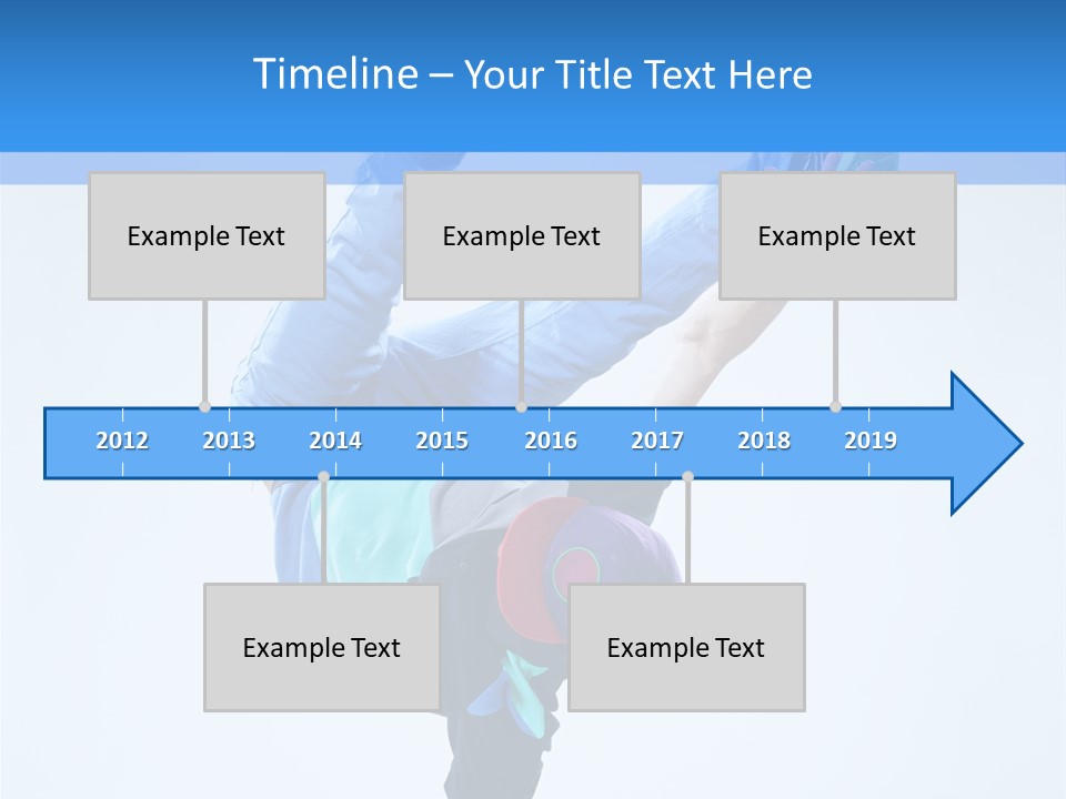 Man Performance Dancer PowerPoint Template