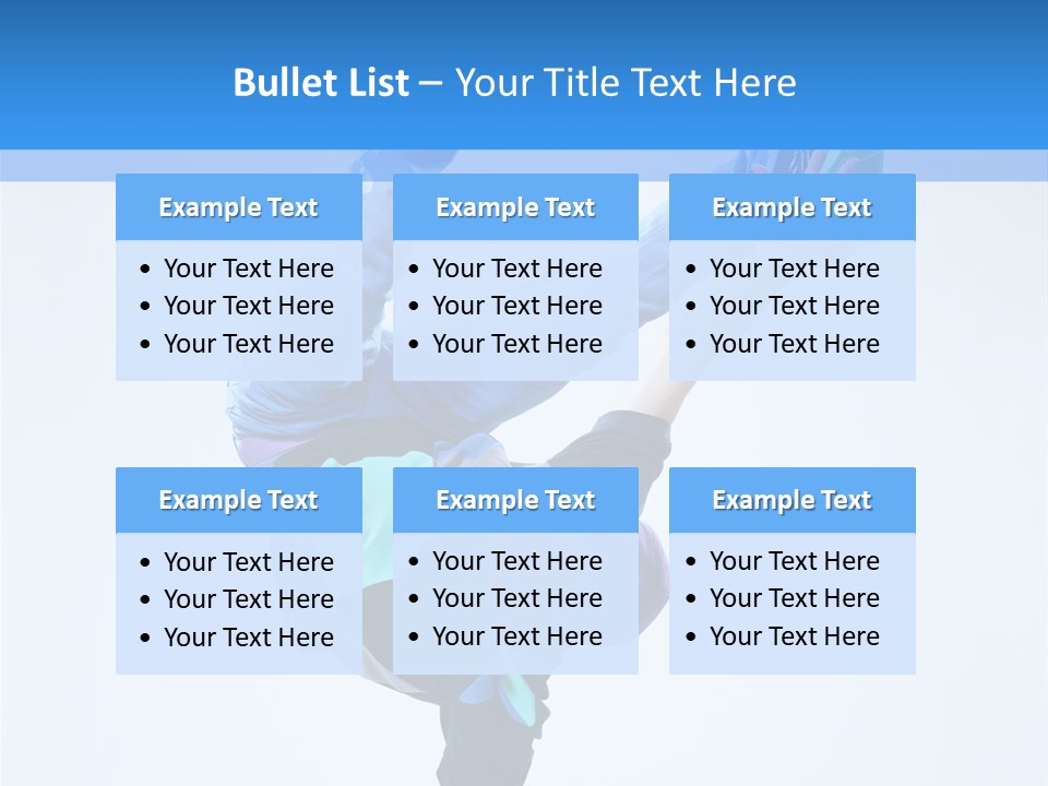 Man Performance Dancer PowerPoint Template