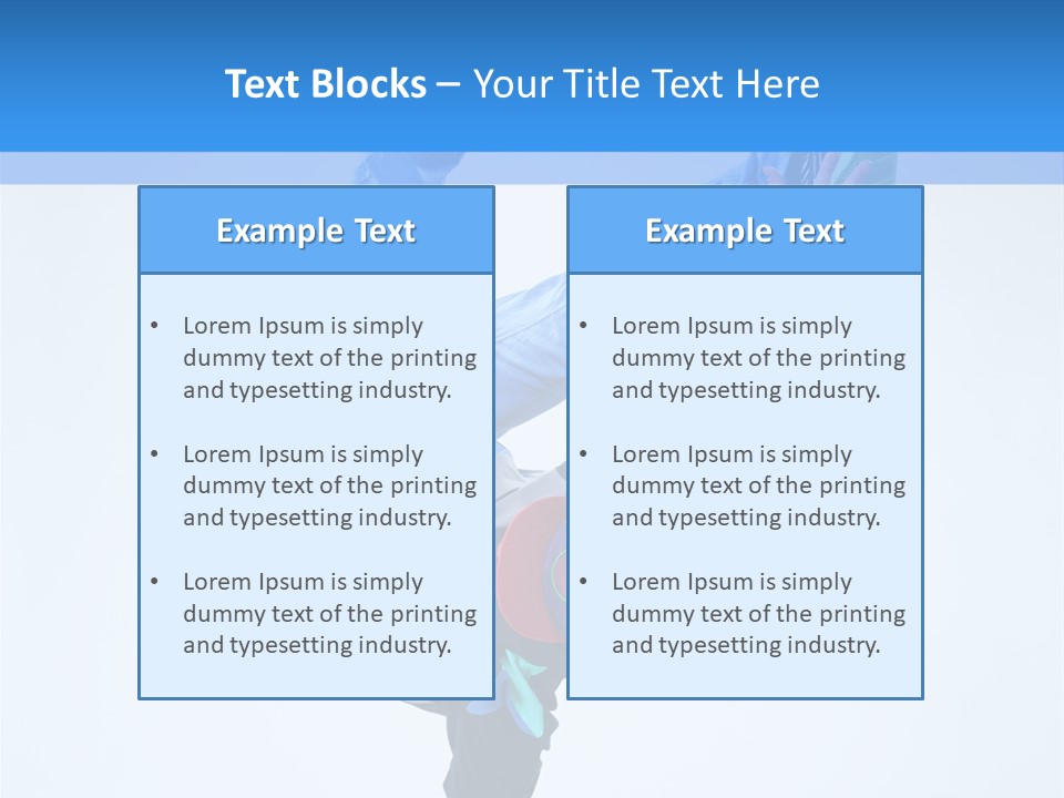 Man Performance Dancer PowerPoint Template