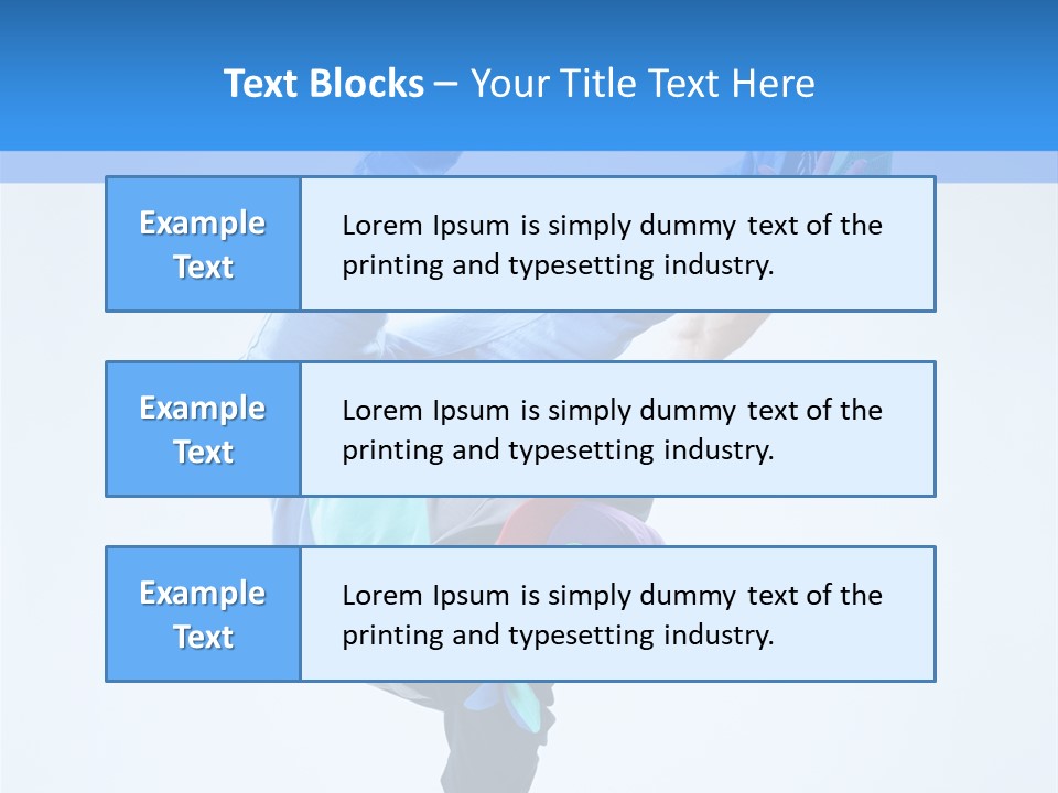 Man Performance Dancer PowerPoint Template