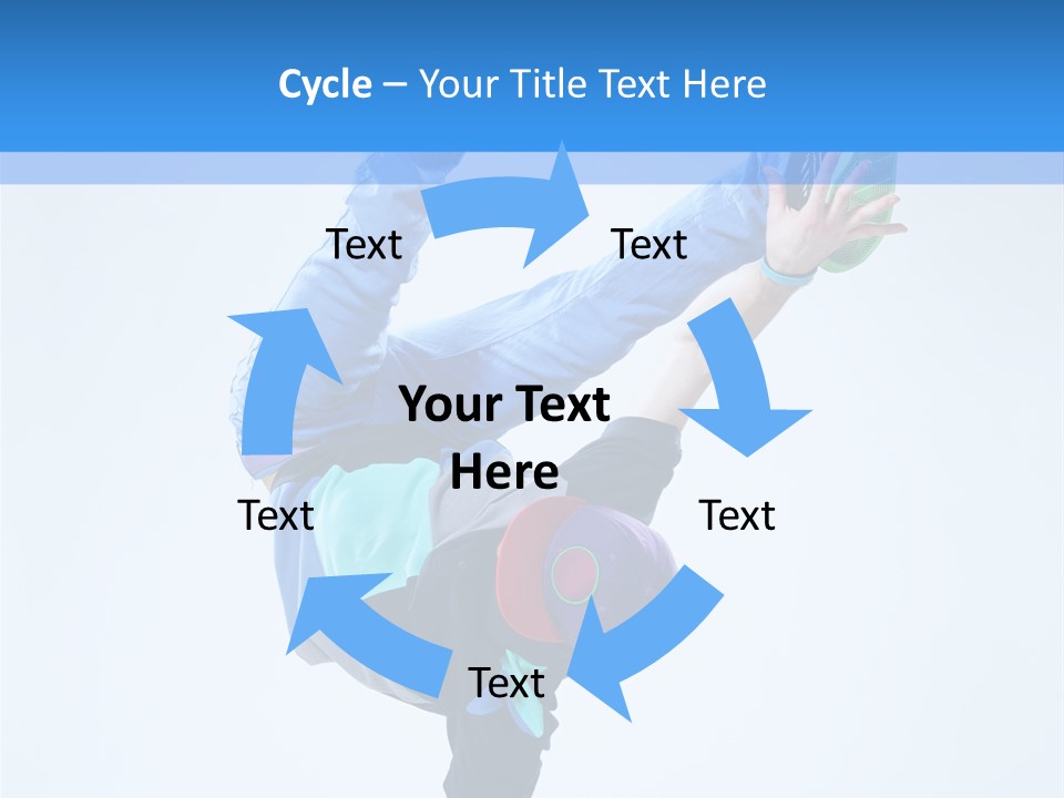 Man Performance Dancer PowerPoint Template