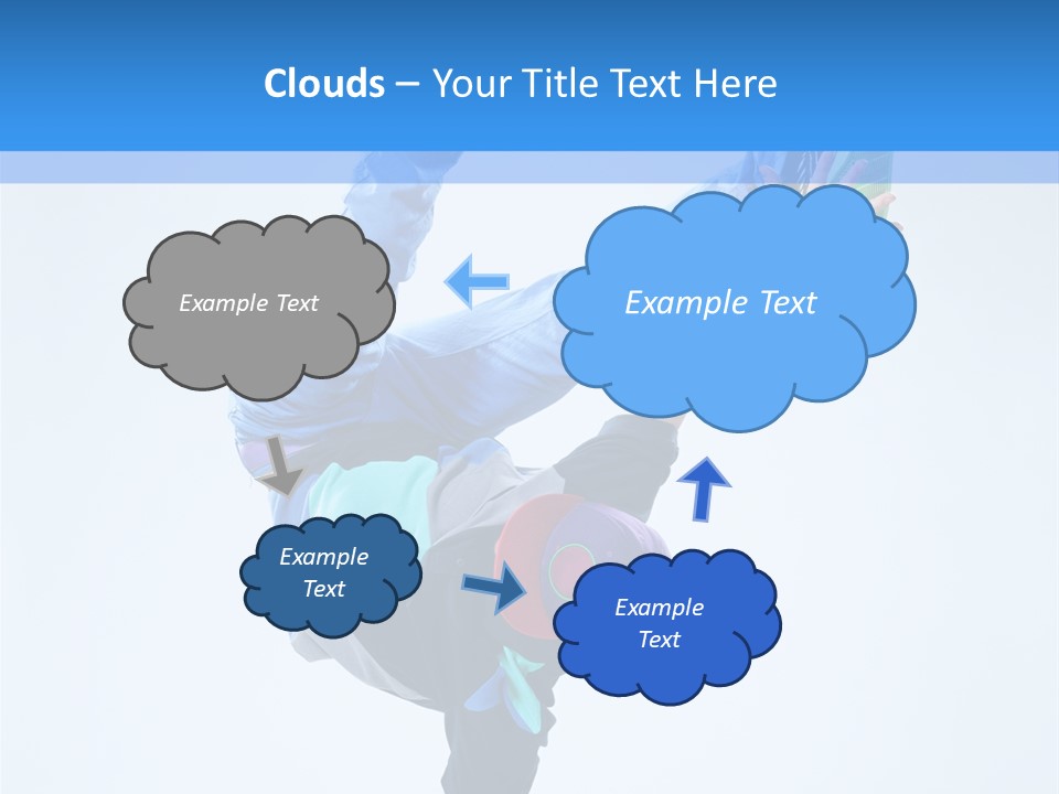 Man Performance Dancer PowerPoint Template