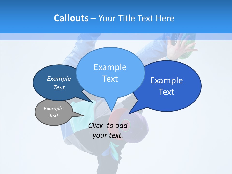 Man Performance Dancer PowerPoint Template