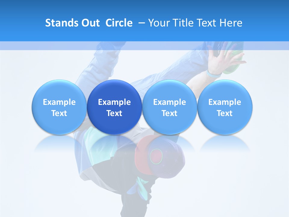 Man Performance Dancer PowerPoint Template