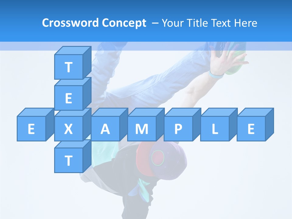 Man Performance Dancer PowerPoint Template