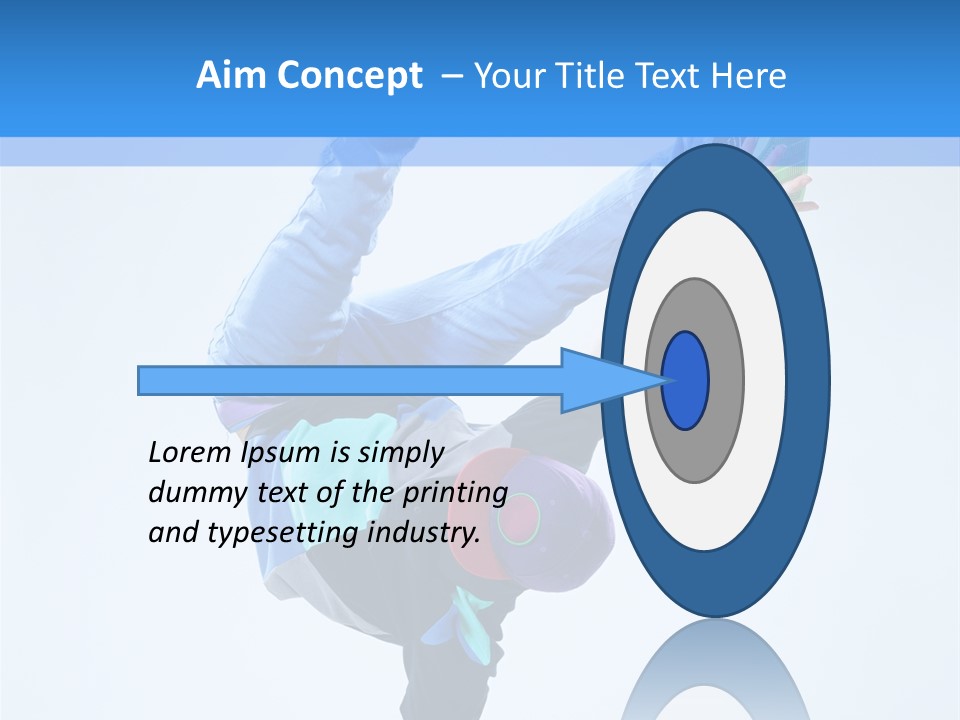 Man Performance Dancer PowerPoint Template