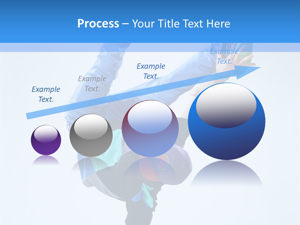 Man Performance Dancer PowerPoint Template