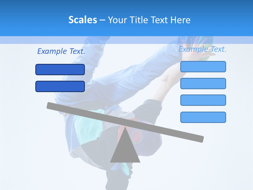 Man Performance Dancer PowerPoint Template