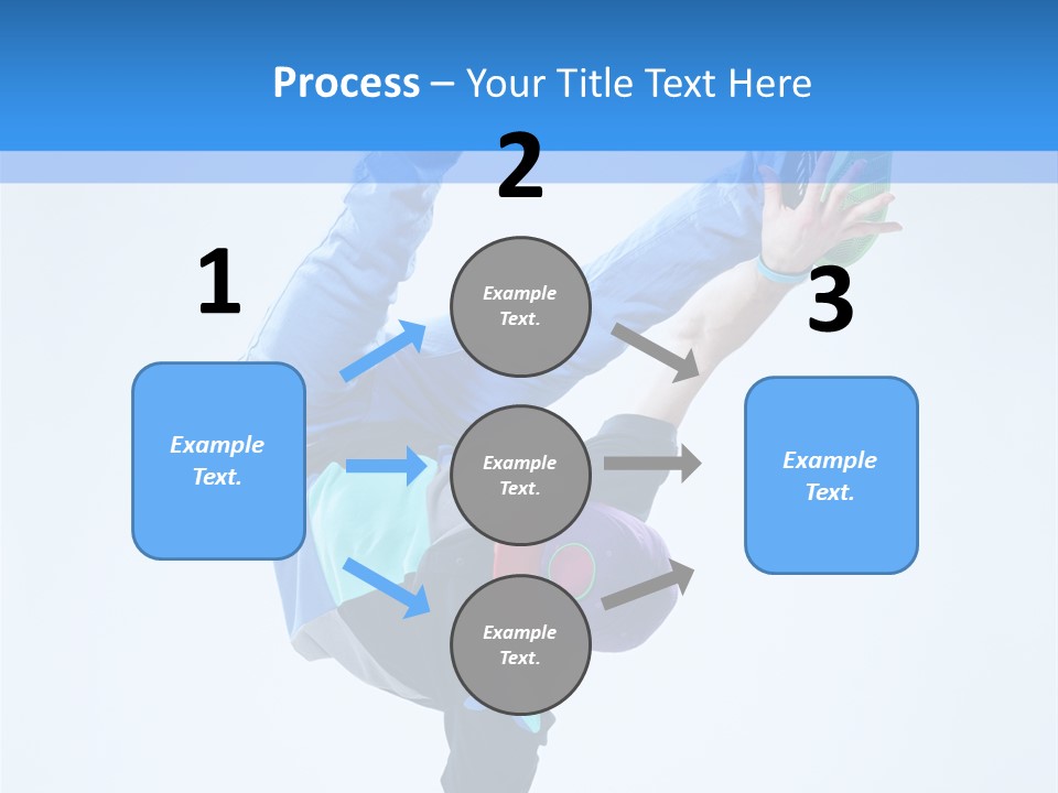 Man Performance Dancer PowerPoint Template