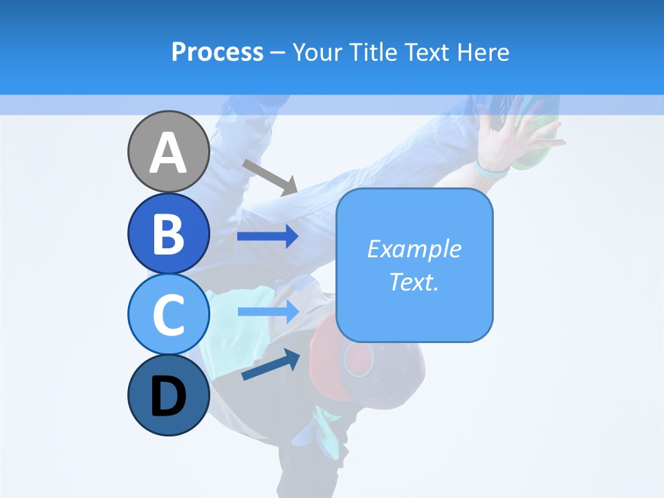 Man Performance Dancer PowerPoint Template