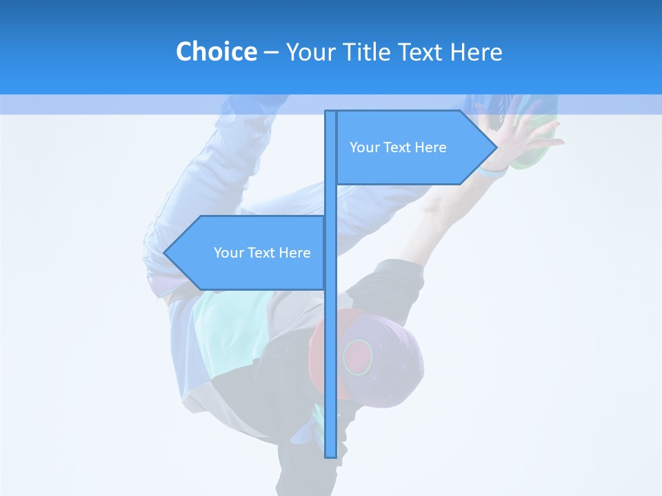 Man Performance Dancer PowerPoint Template