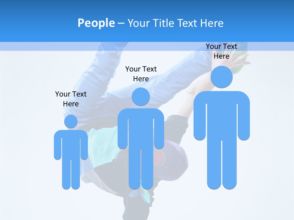 Man Performance Dancer PowerPoint Template