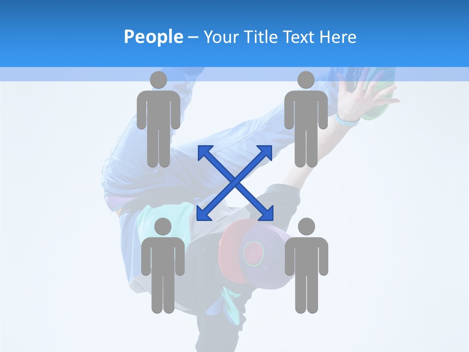 Man Performance Dancer PowerPoint Template