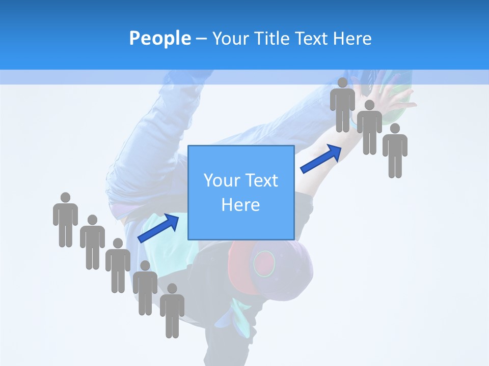 Man Performance Dancer PowerPoint Template