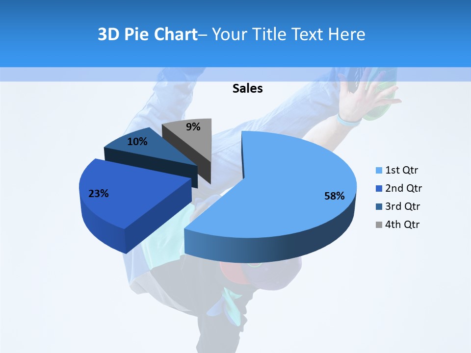 Man Performance Dancer PowerPoint Template