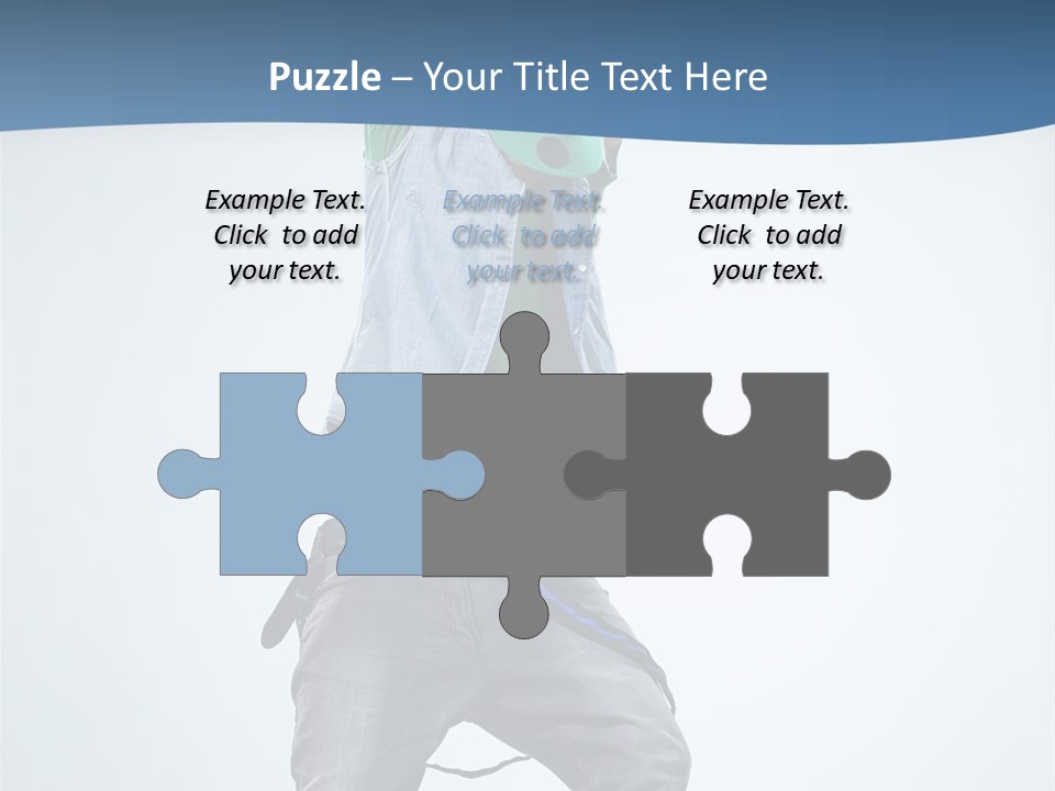 Dancer Fashion Rapper PowerPoint Template