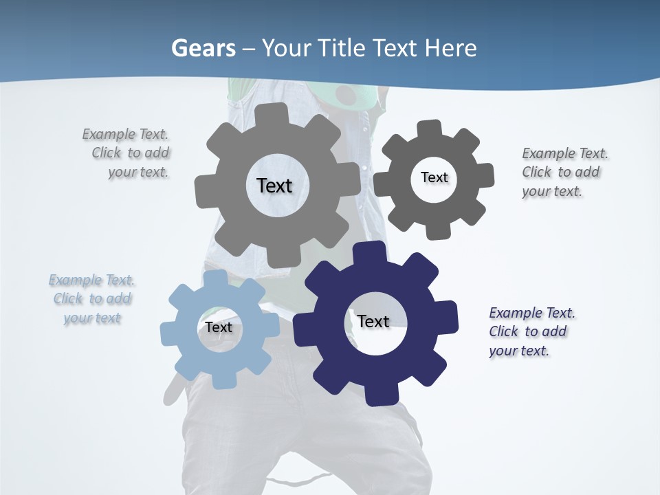 Dancer Fashion Rapper PowerPoint Template