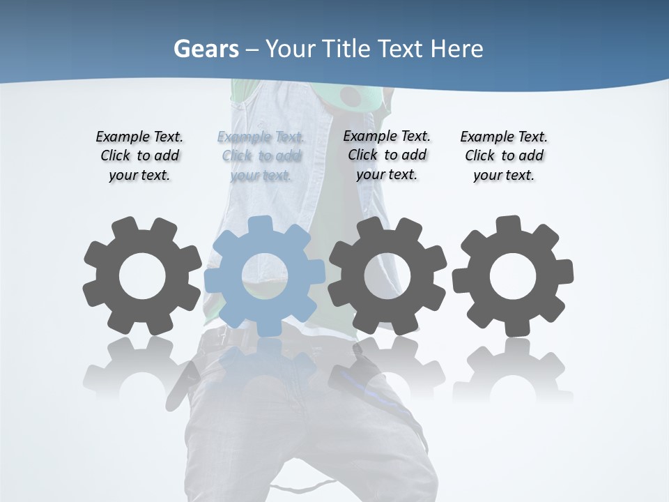 Dancer Fashion Rapper PowerPoint Template