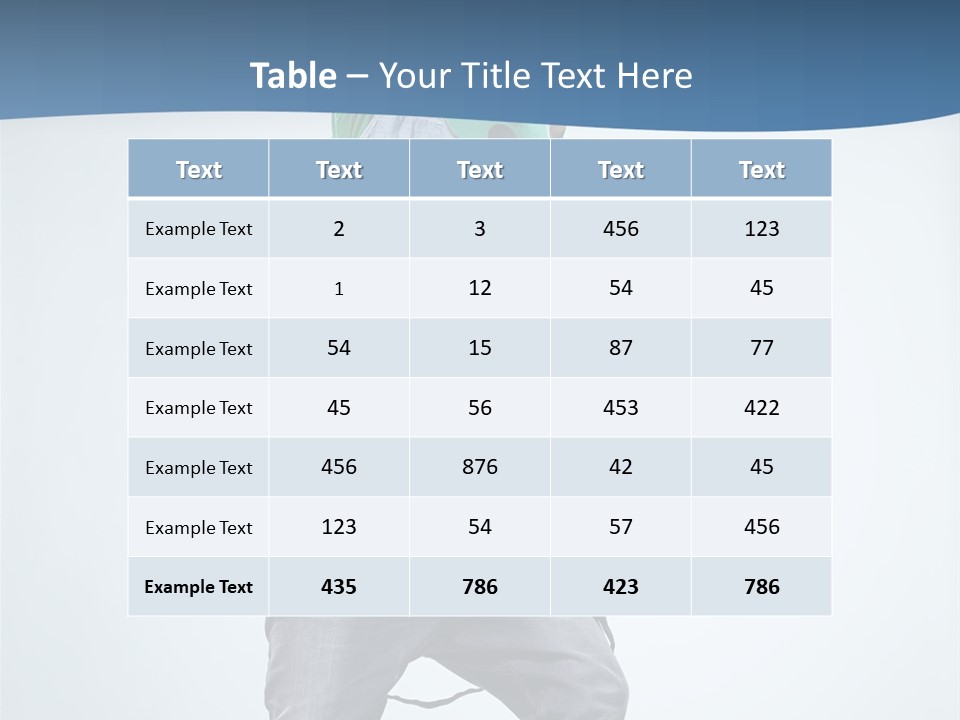 Dancer Fashion Rapper PowerPoint Template