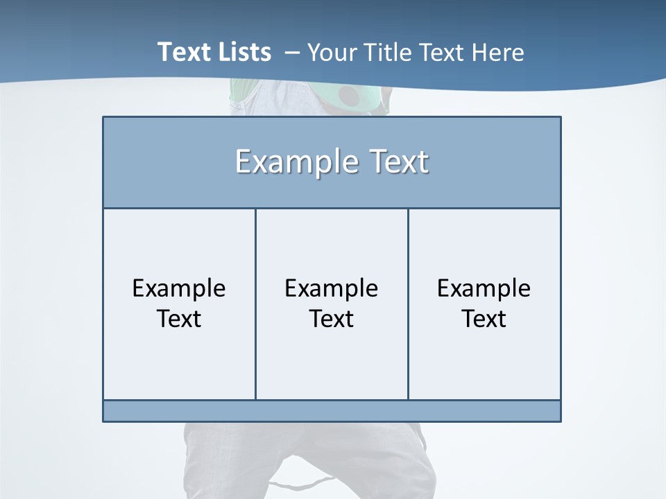 Dancer Fashion Rapper PowerPoint Template