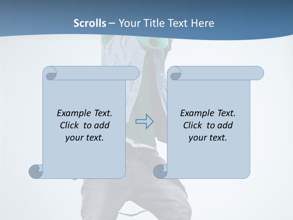 Dancer Fashion Rapper PowerPoint Template