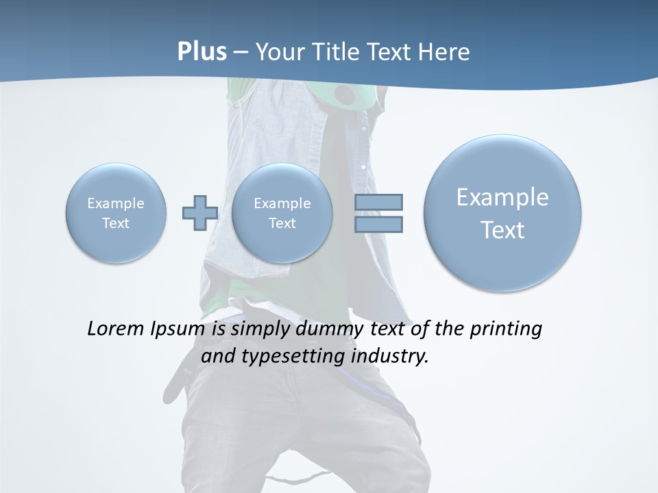 Dancer Fashion Rapper PowerPoint Template