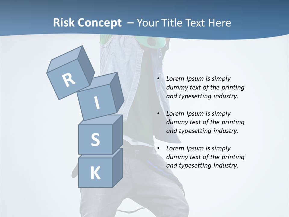 Dancer Fashion Rapper PowerPoint Template