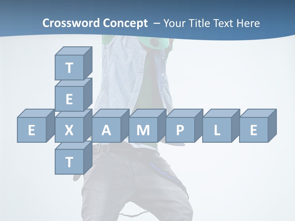 Dancer Fashion Rapper PowerPoint Template