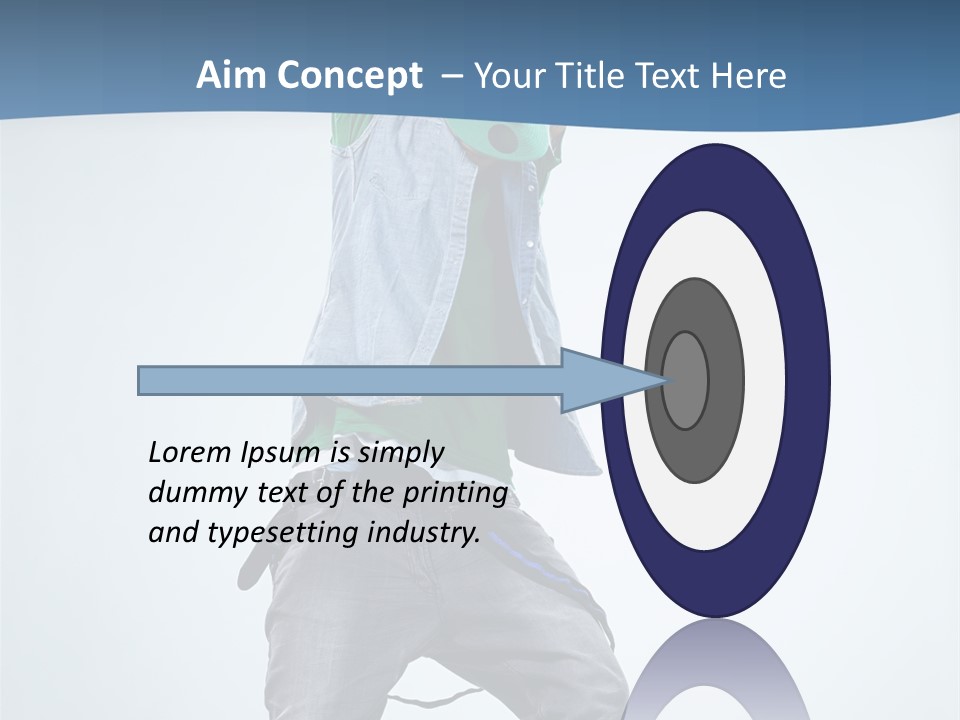 Dancer Fashion Rapper PowerPoint Template