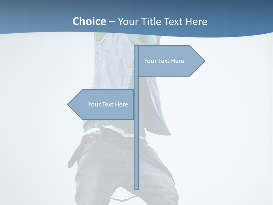 Dancer Fashion Rapper PowerPoint Template